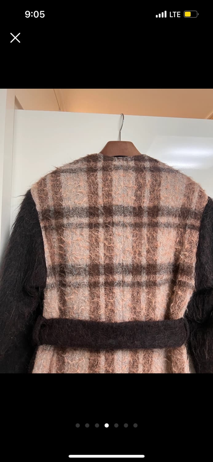 아크네스튜디오 모헤어 롱코트 상품이미지4