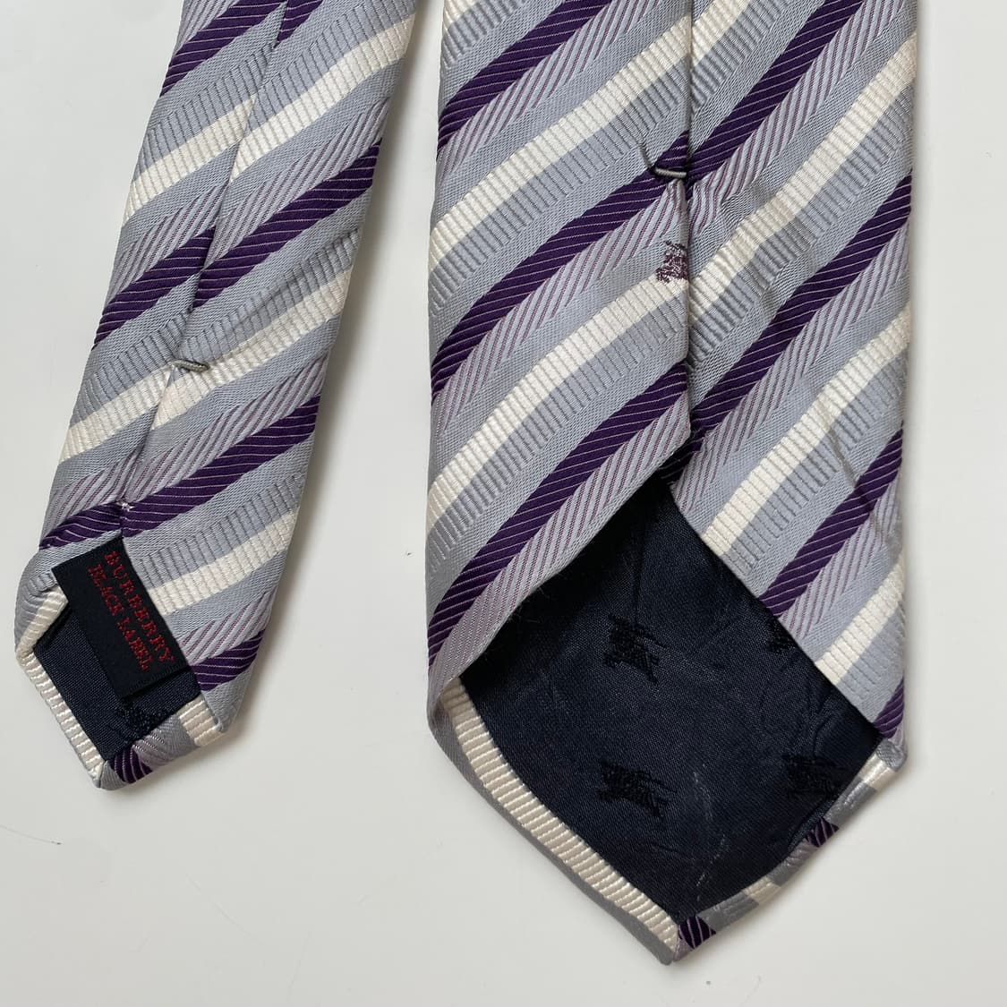 버버리 심플로고 정품 명품 넥타이 (Burberrys) 7.7cm 상품이미지6