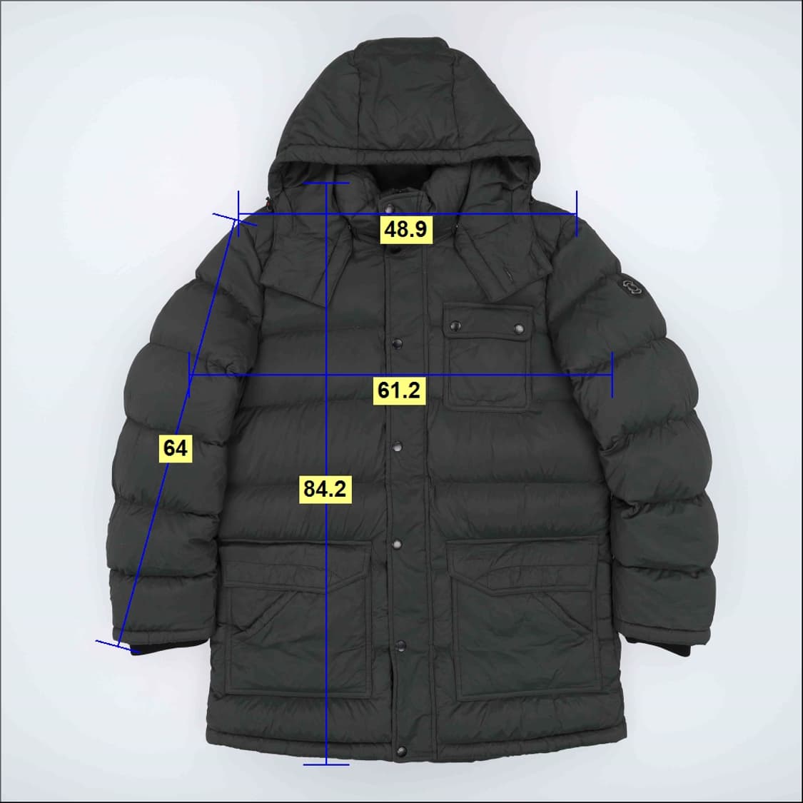 105 와이드앵글 골프 투웨이 구스다운 패딩 파카 4157 상품이미지9