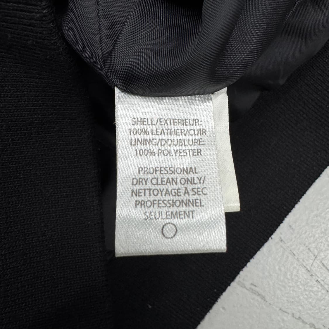 캘빈클라인 바이커 레더 가죽자켓 상품이미지6