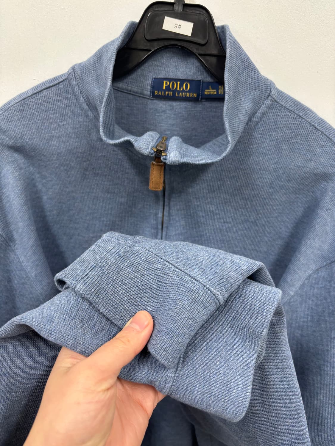폴로랄프로렌 반집업 울 니트    상품이미지3