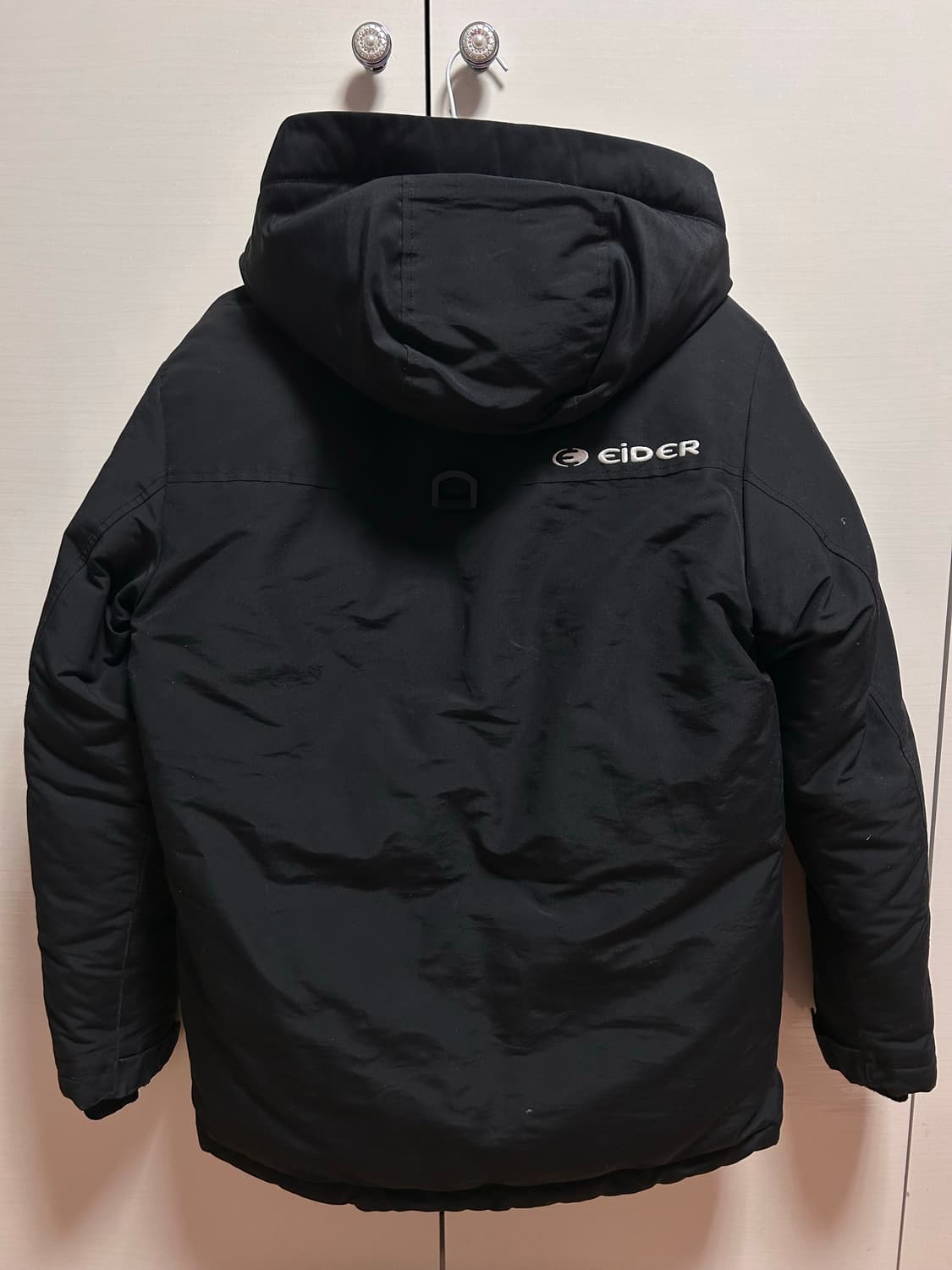 아이더 스텔라 다운 자켓 M 블랙 상품이미지4