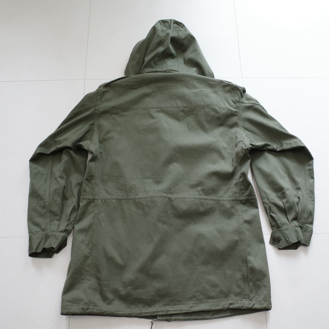 60s 프랑스군 M64 사틴 300 필드 파카 108L 상품이미지5