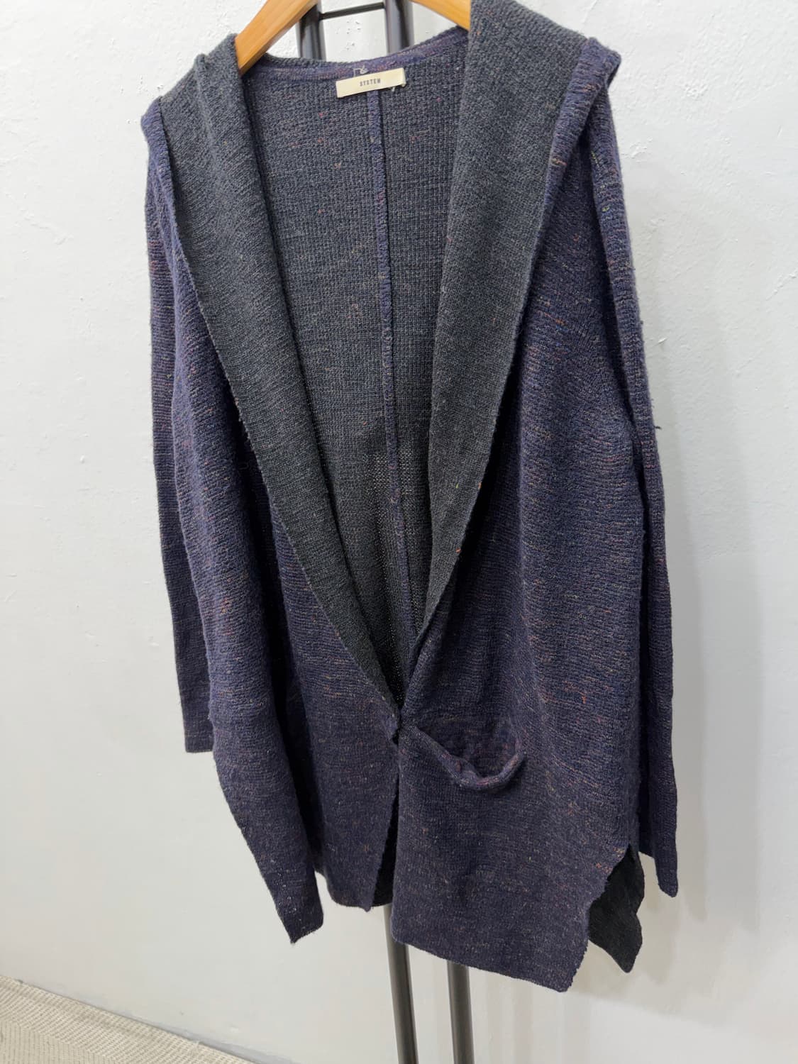 정품) SYSTEM 시스템 한섬 니트 가디건 자켓 90F 상품이미지3