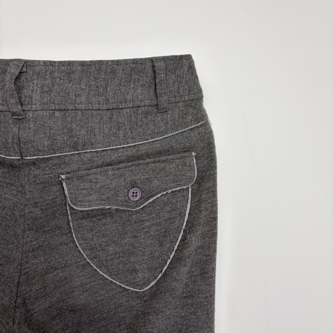 Icb 아이씨비 울 캐시미어 부츠컷 바지 팬츠 상품이미지8