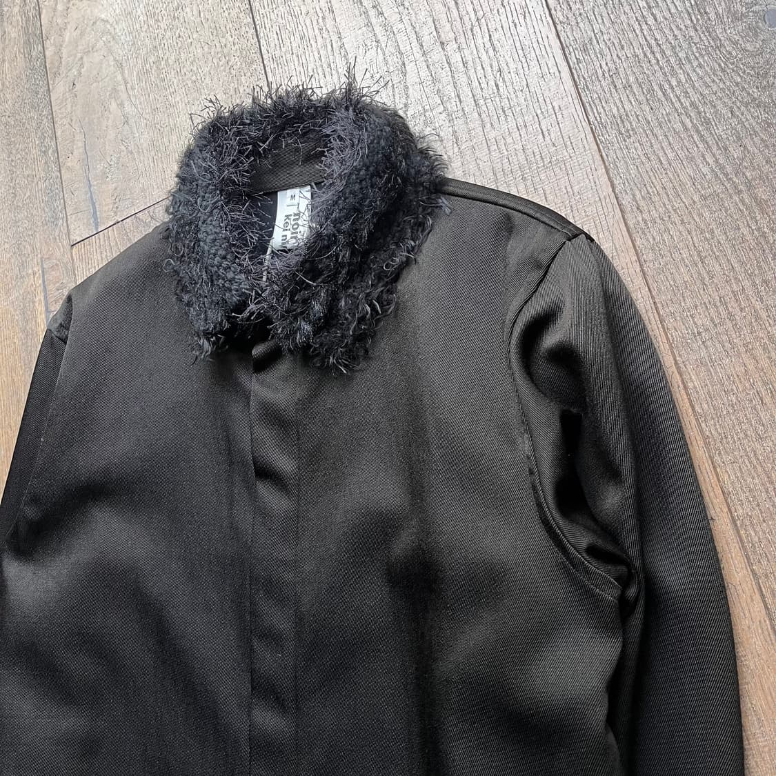 Hairy Fur Detail Blouse Jacket 상품이미지2