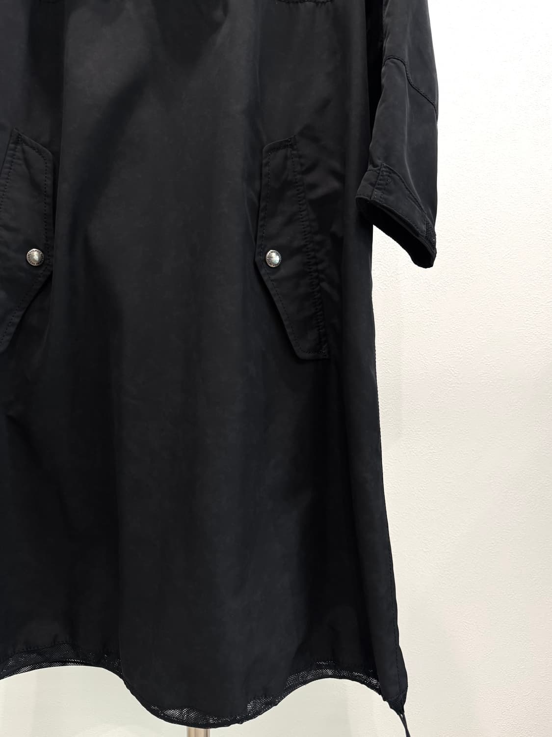 준야와타나베 05ss 후디드 백포켓 모즈 코트 상품이미지2