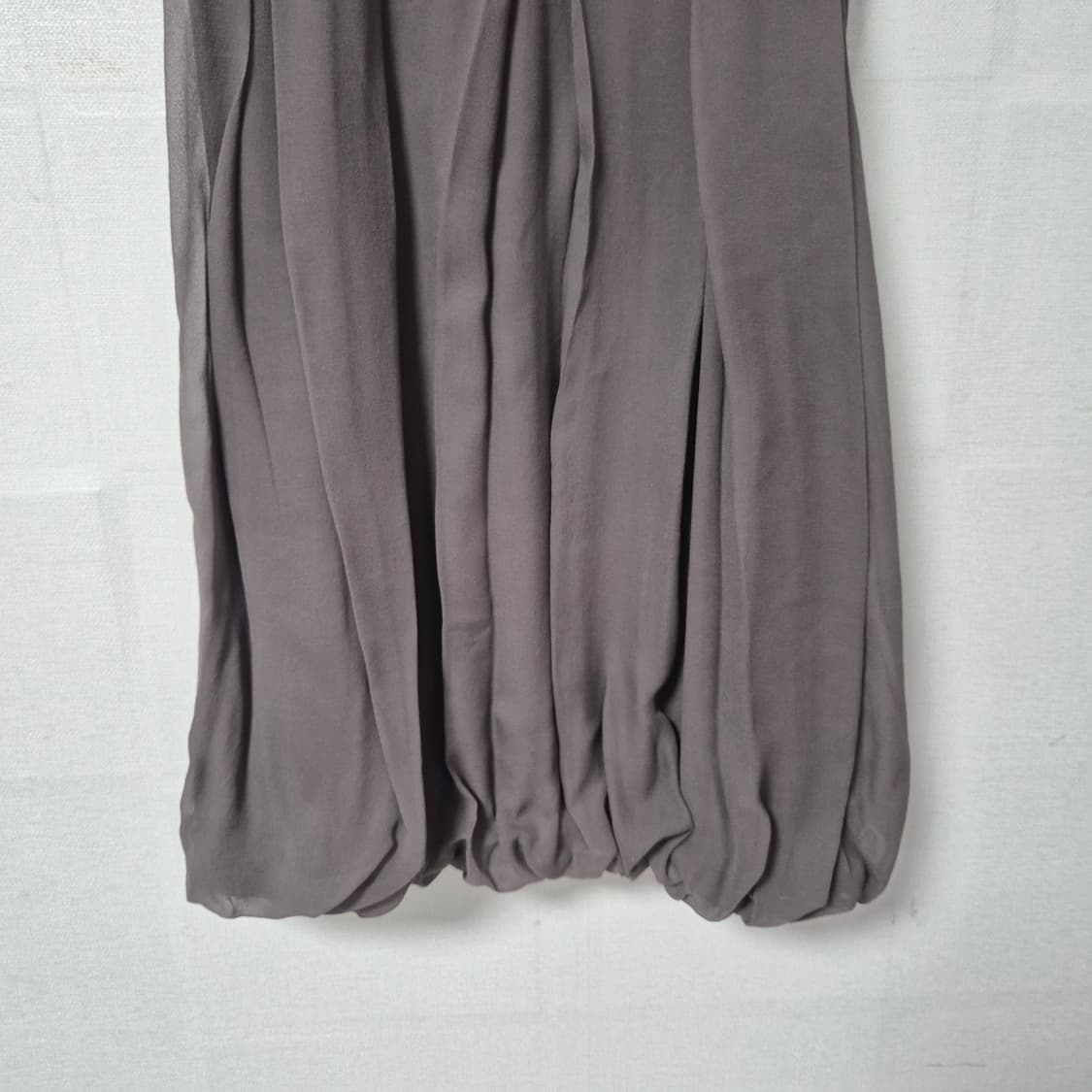 클럽모나코  브라운 끈나시 플레어 원피스 상품이미지4