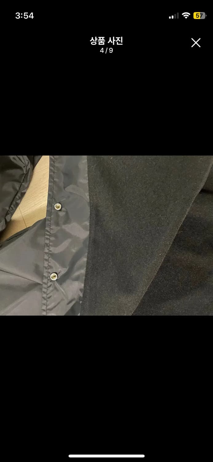 네이버후드 코치자켓 블랙 L 상품이미지4