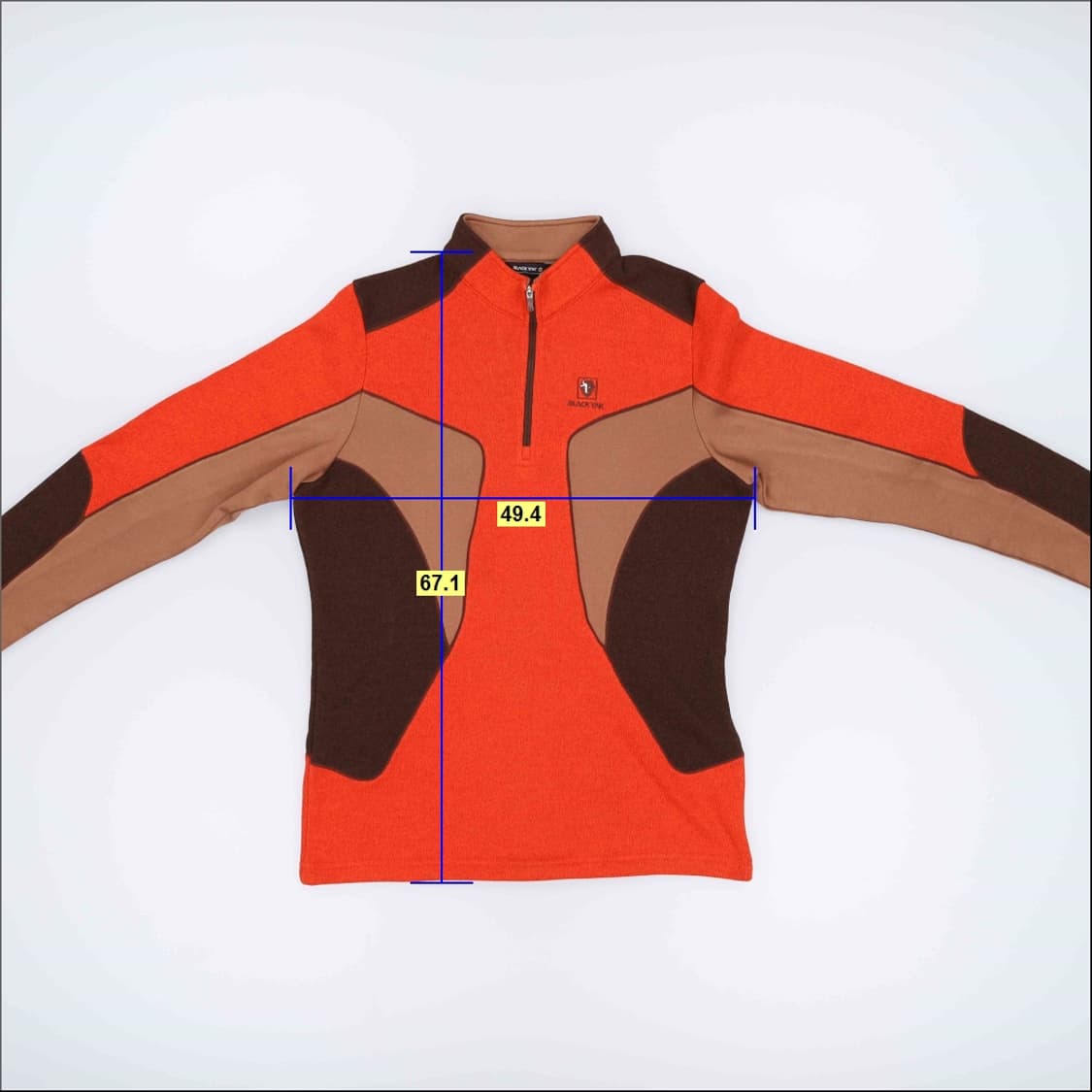 [100] 블랙야크 등산복 기모반집업 긴팔티 1222H2 상품이미지8