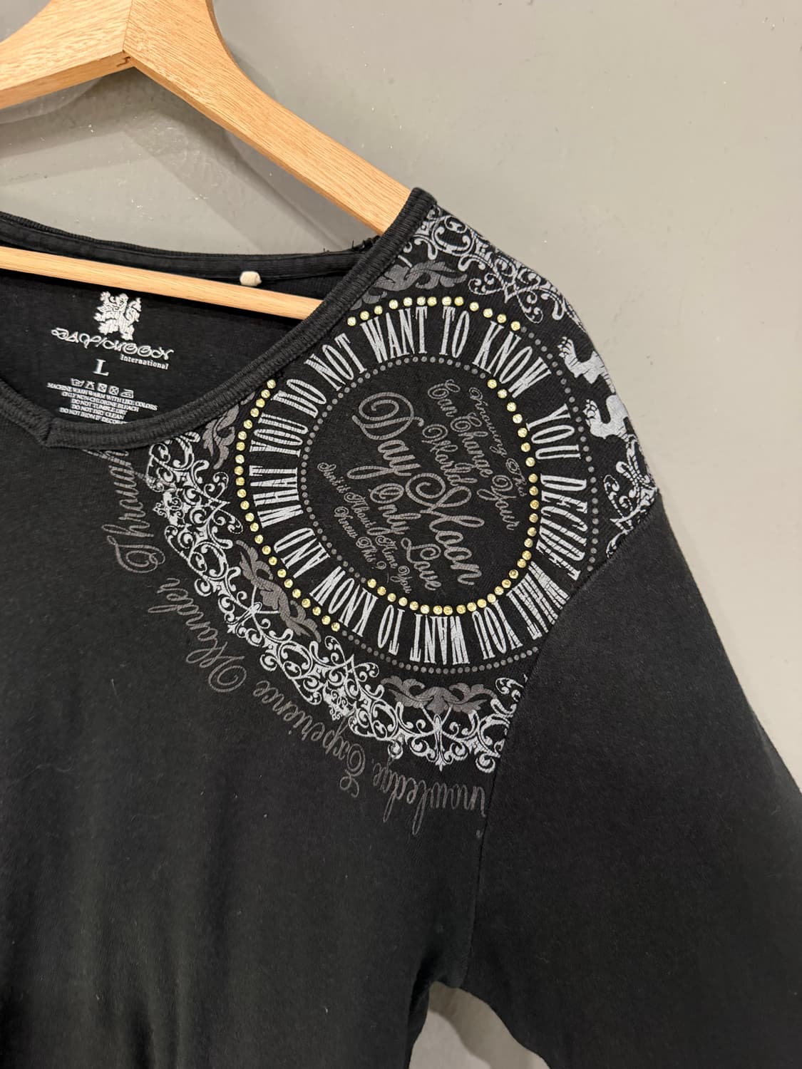 circle printing detail long sleeve 상품이미지7