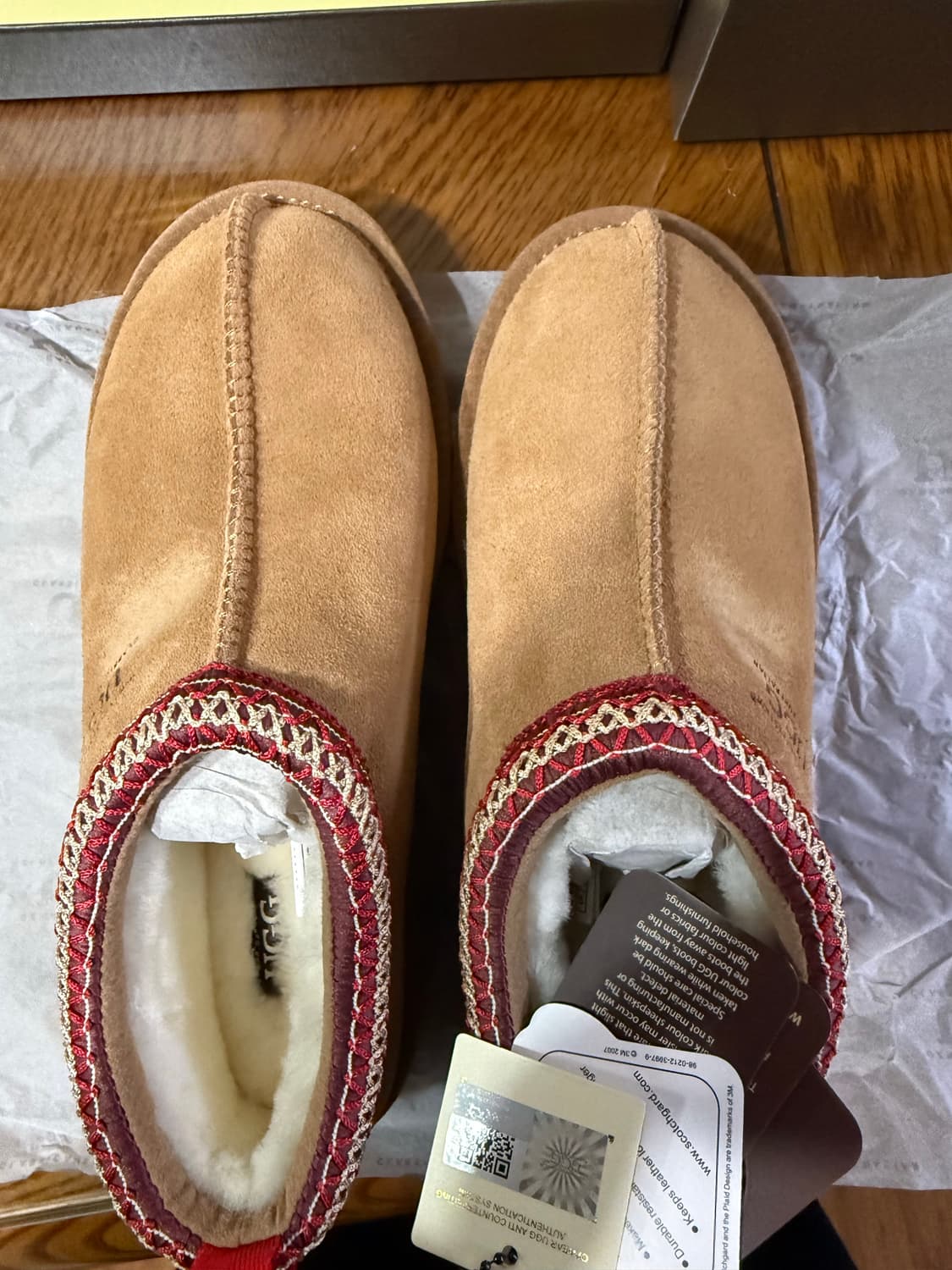 어그 타스만 체스넛 레드 250(39) 상품이미지1