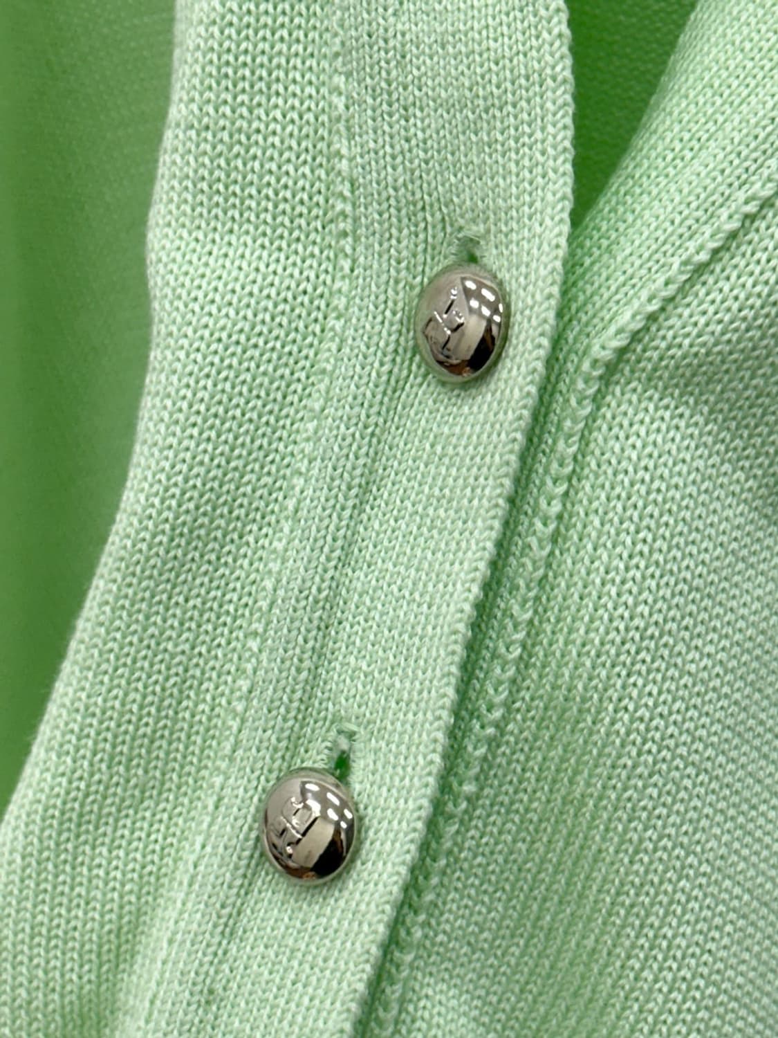 courreges / 꾸레쥬 루즈핏 브이넥 코튼 가디건  상품이미지7