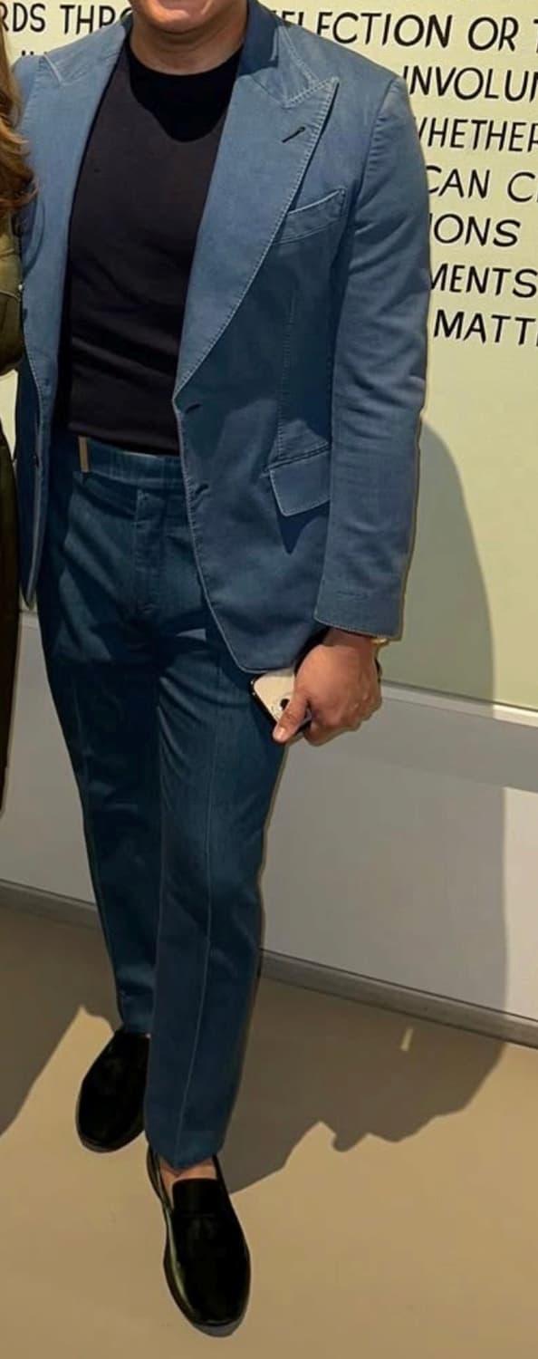 (명작,강추👍)톰포드 김우빈 아티쿠스 데님 수트 상품이미지7