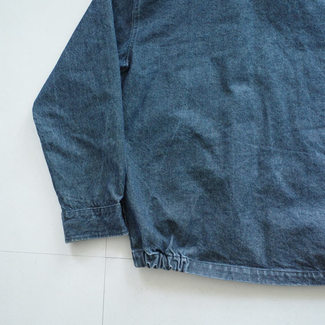 90s 폴로 랄프로렌 데님 해링턴 자켓 (체크 라이닝) 상품이미지10