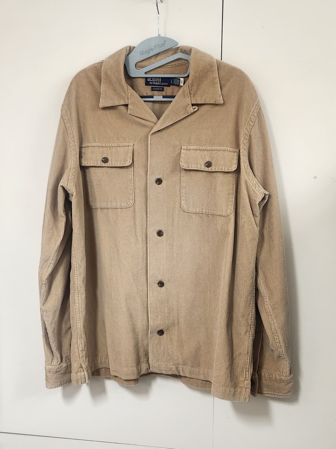 폴로 랄프로렌 신형 코듀로이 셔츠 베이지 L  23SS 상품이미지2