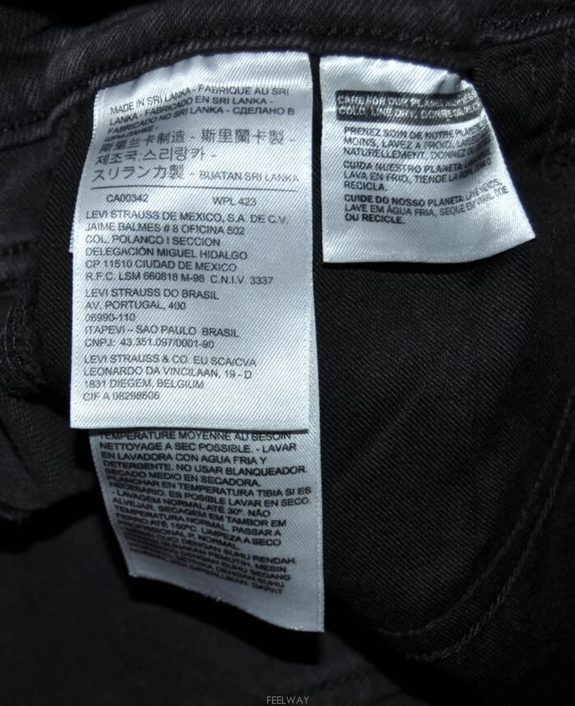 리바이스(LINE8)/여성일자팬츠(허리27) 상품이미지9