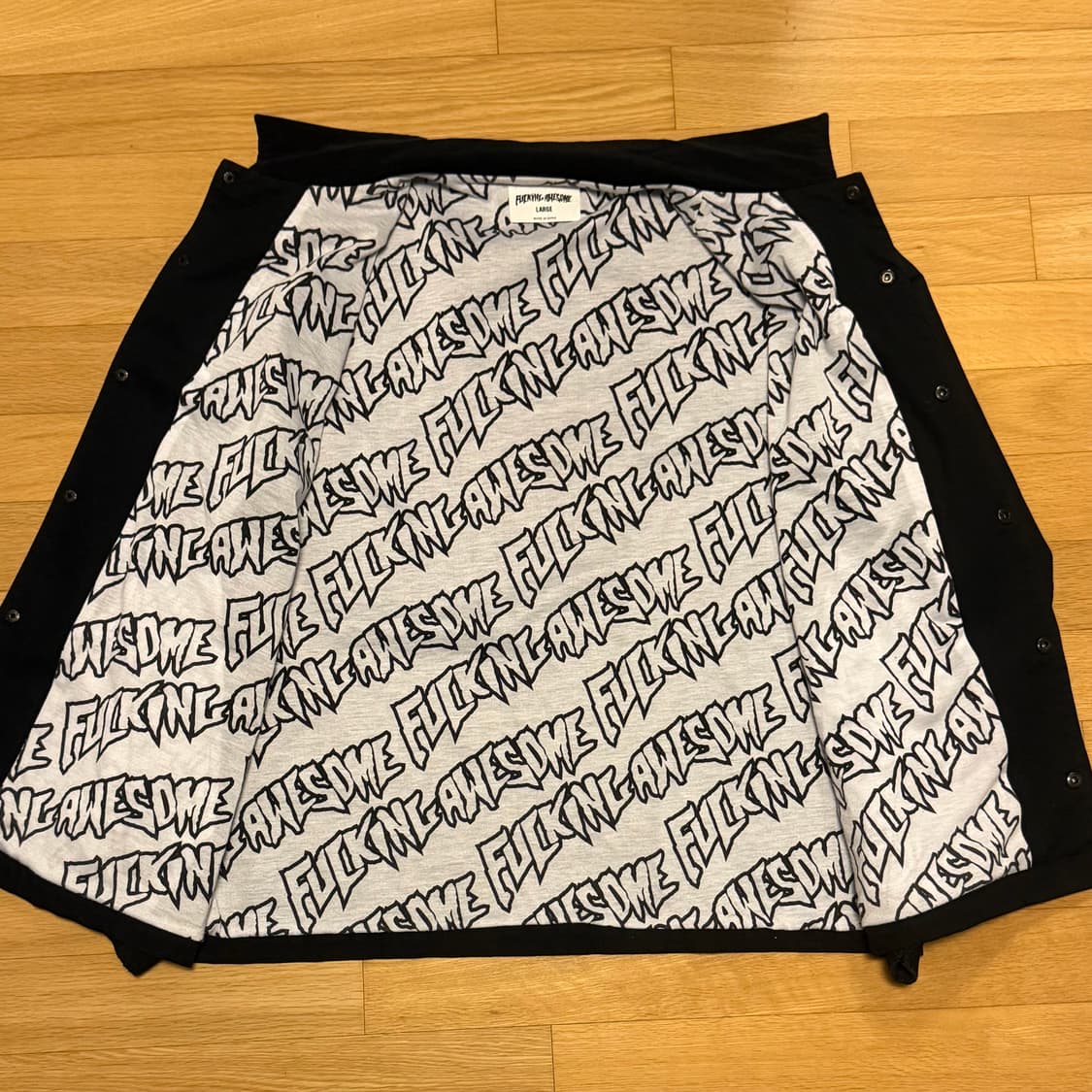 급처)퍼킹어썸 코듀로이 카라 코치자켓 상품이미지2