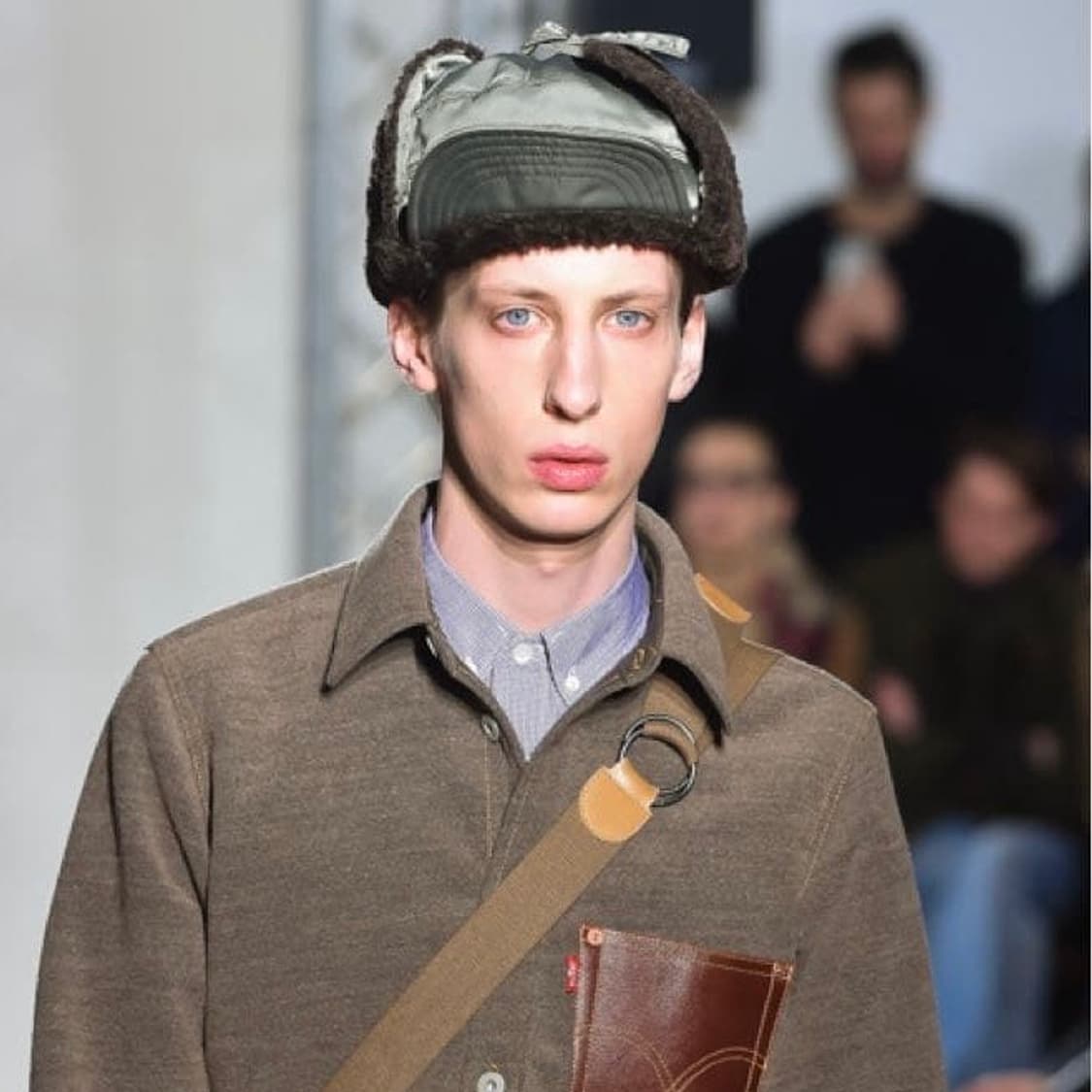 [OS, 새상품]준야와타나베 16AW 카키 트루퍼 햇 롱버전 상품이미지3