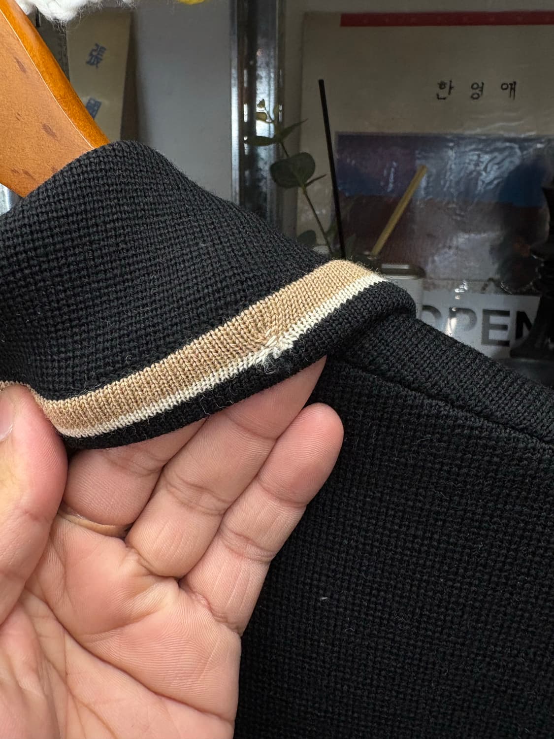 60's Hongkong Made 버진 울 집업 상품이미지5