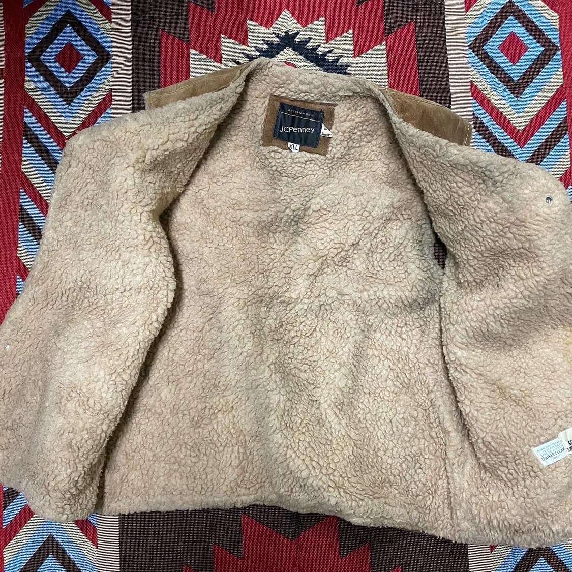 70s JCPENNY cowhide vest 상품이미지5