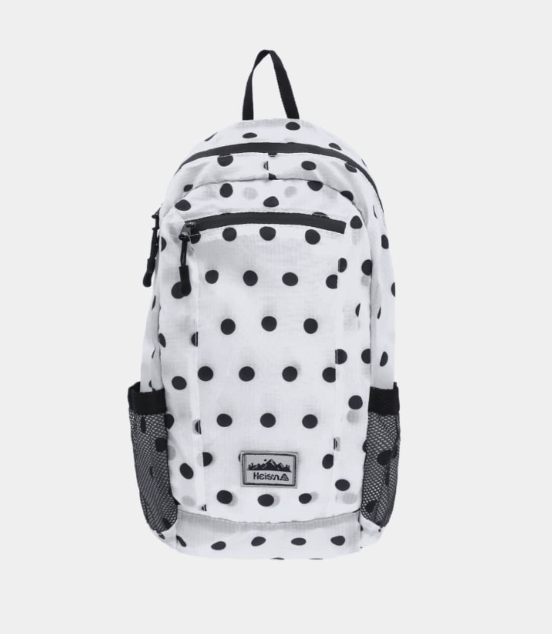 하이산 초경량 컴팩트 포켓백 v1 도트 화이트 상품이미지1