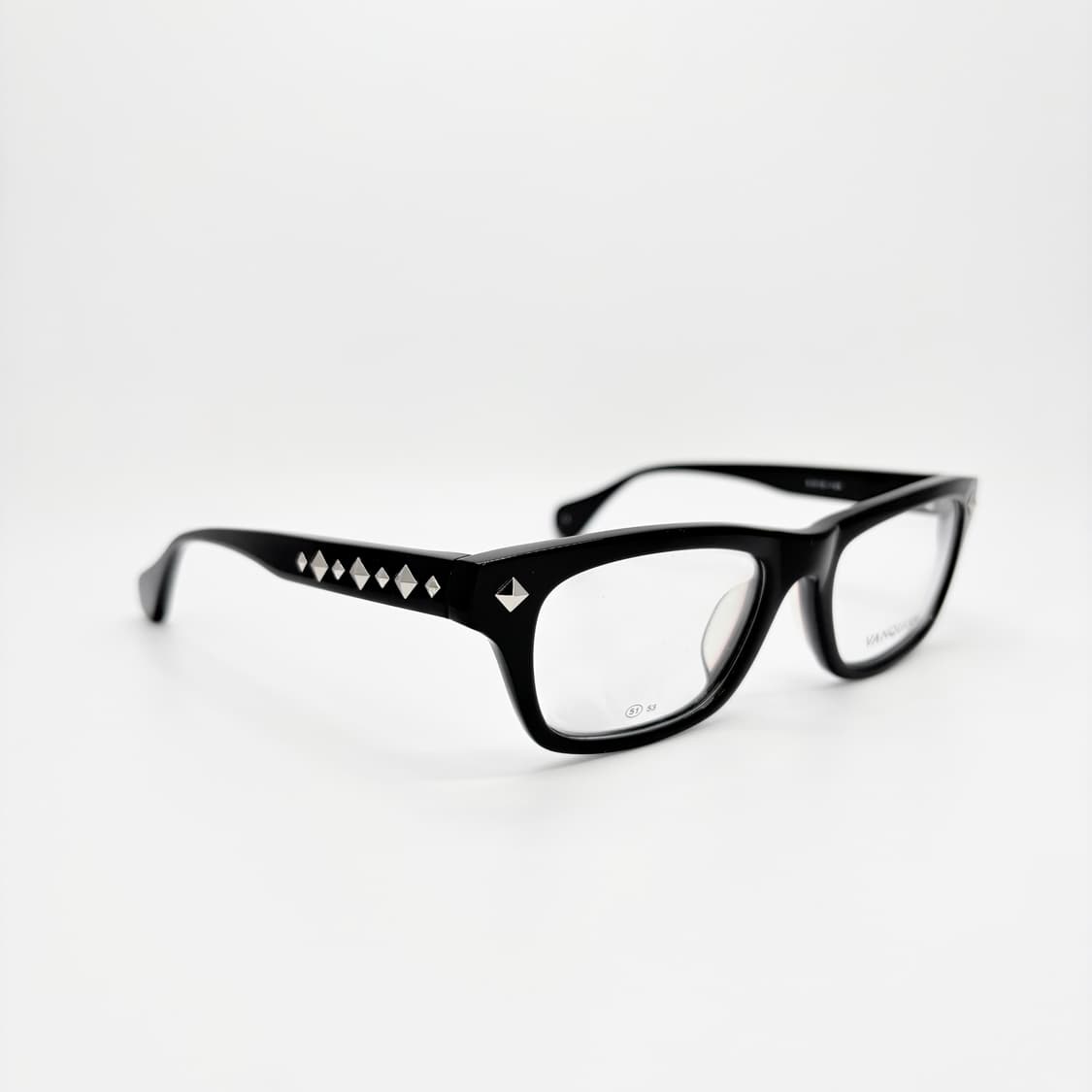 VANQUISH 뱅퀴시 블랙 스터드 뿔테  상품이미지2