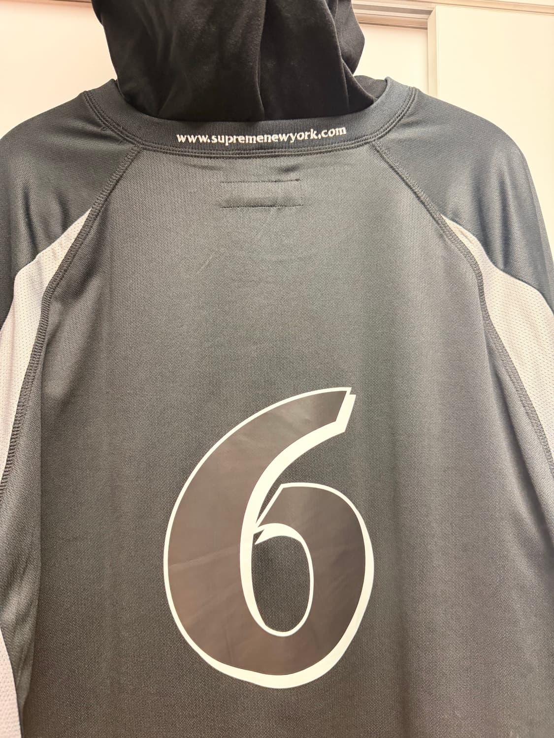 23fw supreme hooded soccer jersey XL 상품이미지3