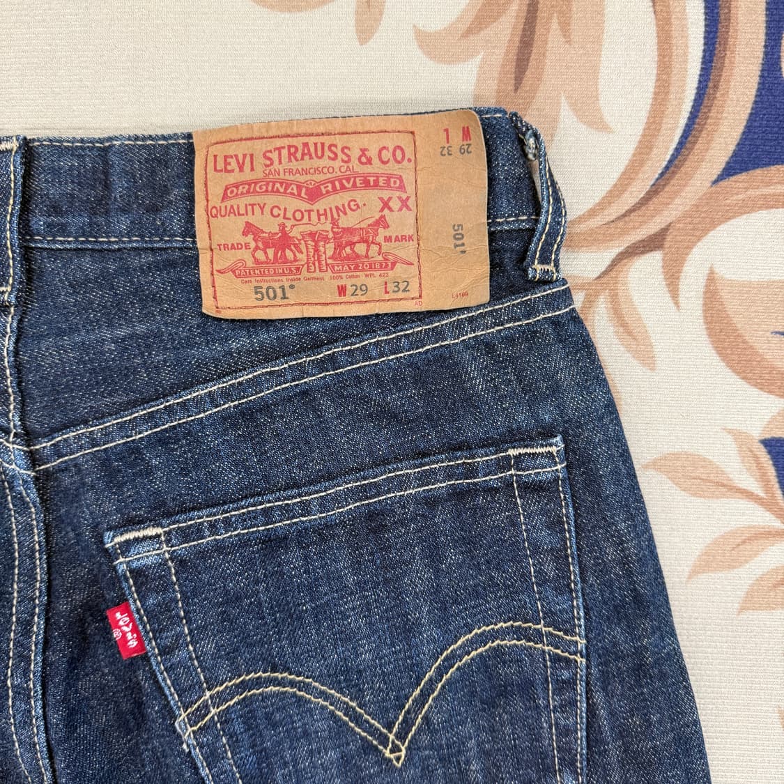 (29)리바이스 Levis 501 데님팬츠 상품이미지2