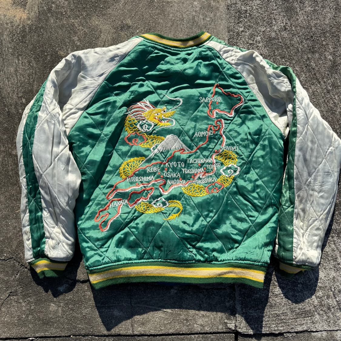 [M~L] Silver stone 양면 누빔 스카쟌 상품이미지4