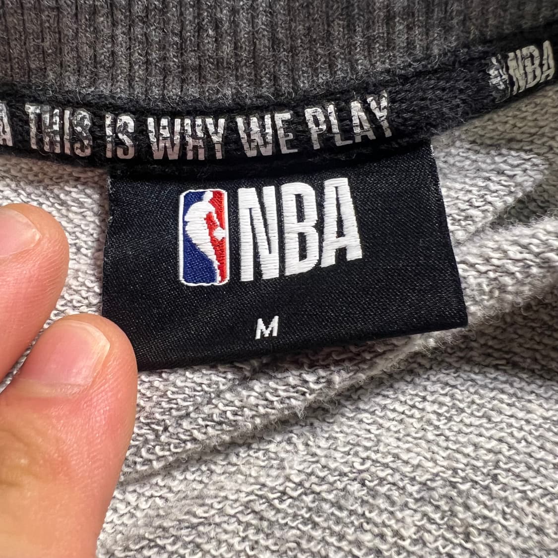NBA 엔비에이 딥그레이 퍼플 LA레이커스 프린팅 스웻 맨투맨 티셔츠 상품이미지7