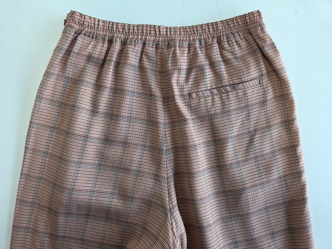 타임 한섬 여성 체크 무늬 와이드 팬츠 61 상품이미지6