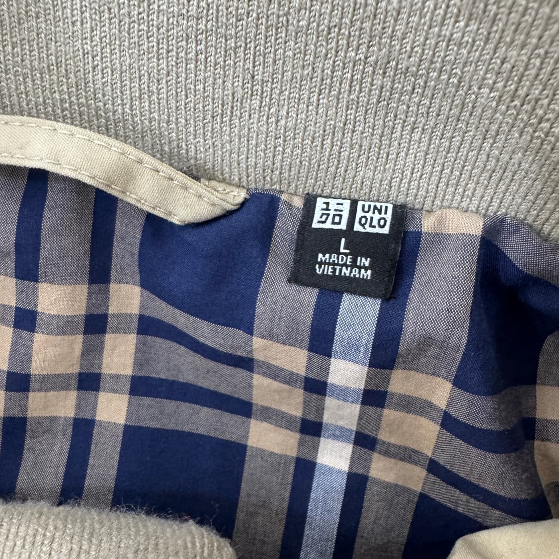 L 유니클로 해링턴 자켓  상품이미지4