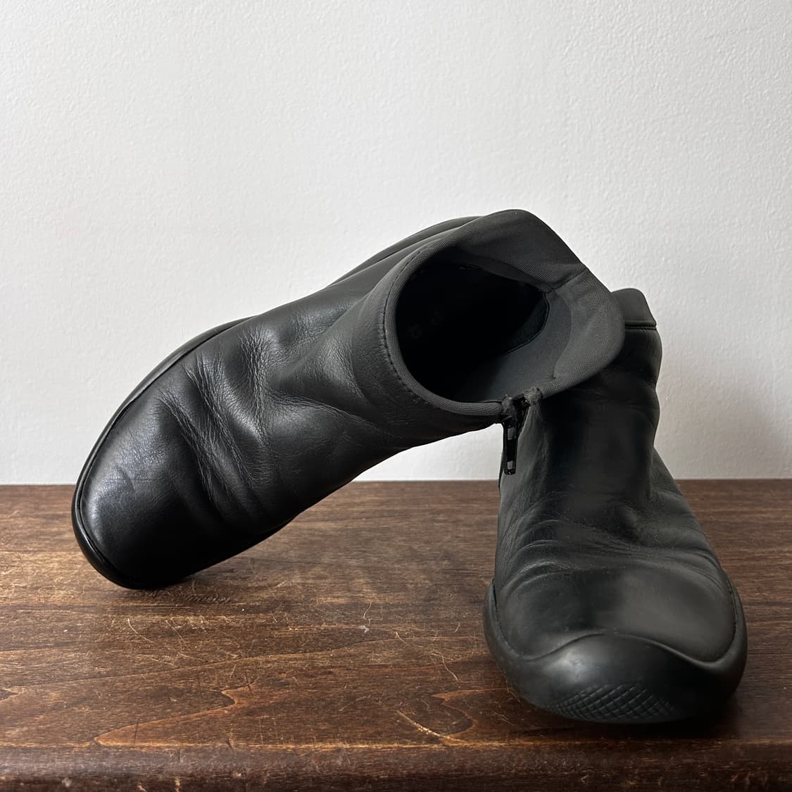 Basic Leather Half Boots 상품이미지3