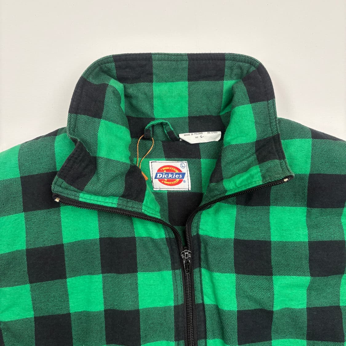 [L] Dickies green pattern vest 상품이미지2