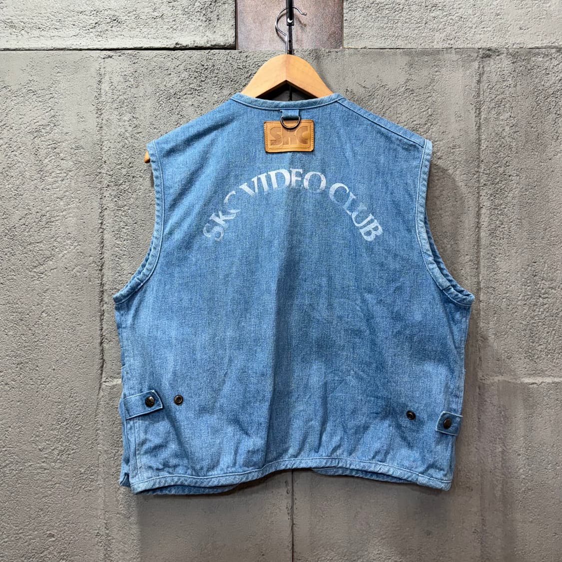 SKC 비디오클럽 테크 데님 베스트 (L)   상품이미지3