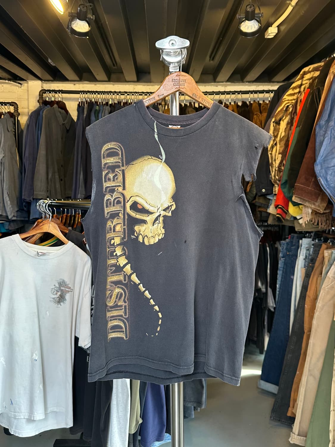 디스터브드 Disturbed 락밴드 프린팅 베스트  상품이미지1