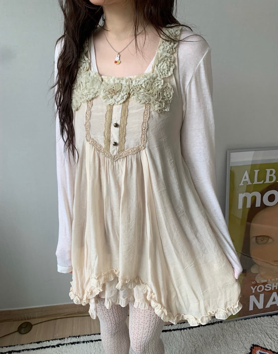 axes femme, chiffon dress 상품이미지2