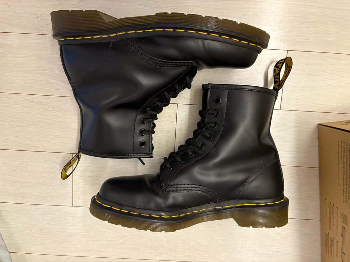 닥터마틴 1460 블랙 스무스 8홀 250 uk6 상품이미지4