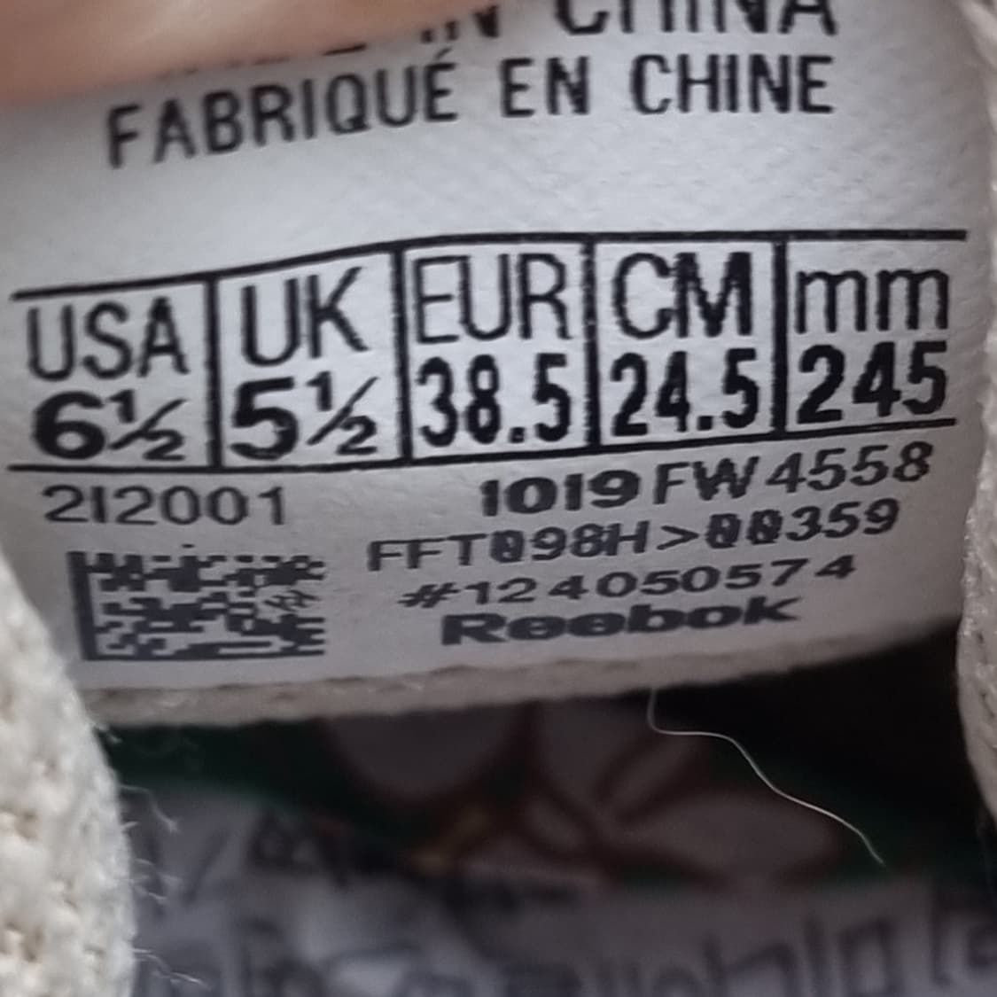 리복 퀵체이스 운동화 245 상품이미지7