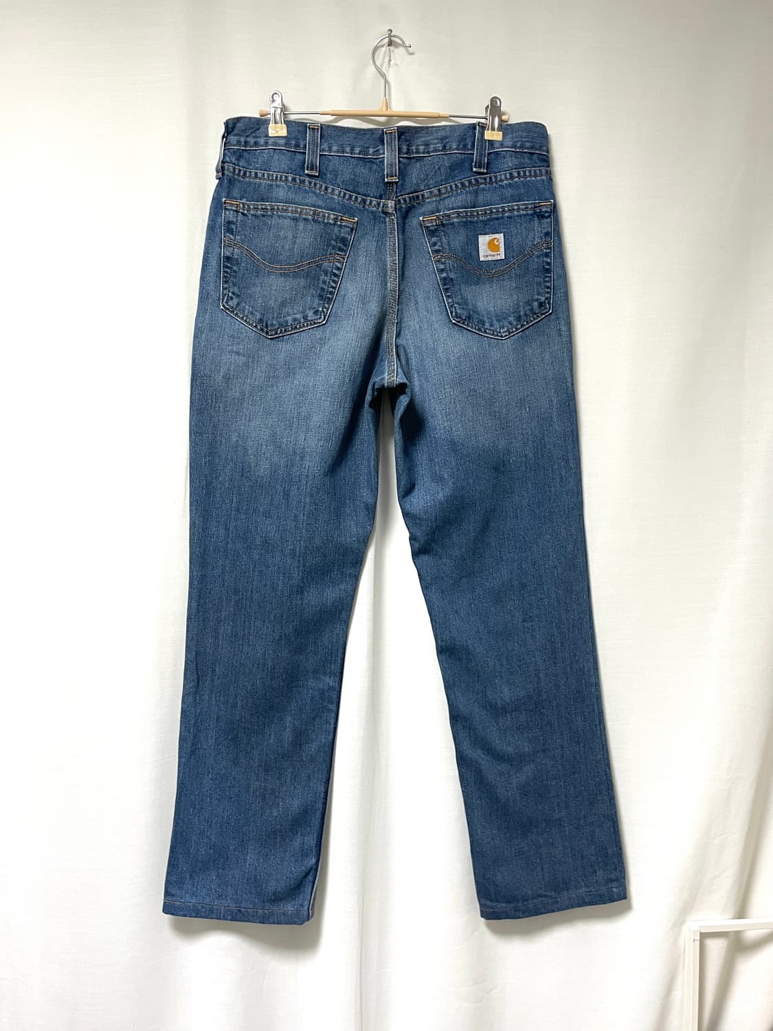 칼하트 릴렉스핏 멕시코산 데님팬츠 청바지 32 _ 중청 상품이미지1