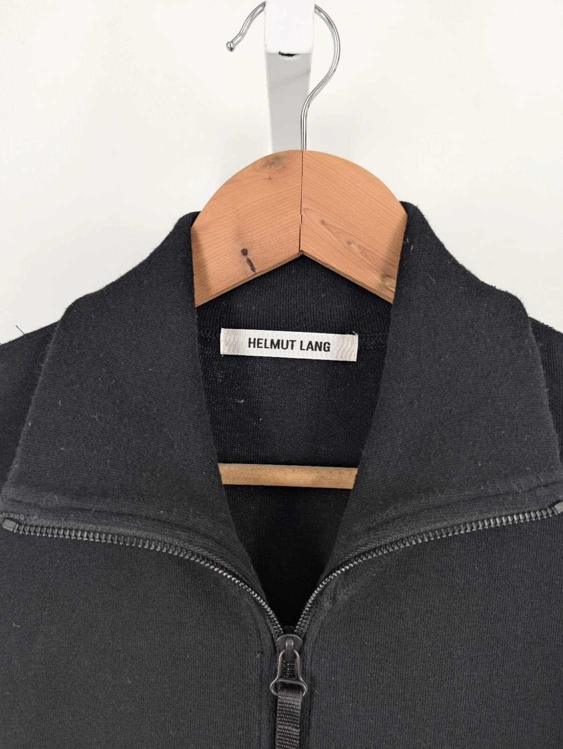 헬무트 랭 빈티지 풀 집업 니트 트랙 자켓 상품이미지2