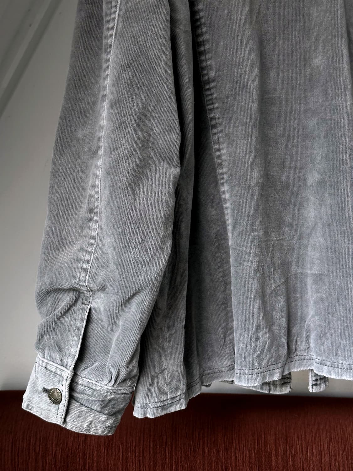 Design cord 2way collar loose blouson 상품이미지8