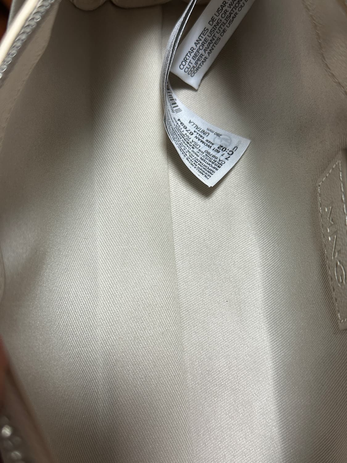 MANGO 볼링백 오프화이트 상품이미지5