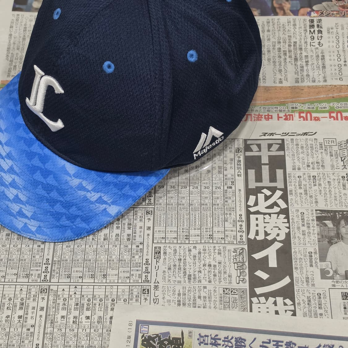 Majestic 2018 사이타마 세이부 라이온스 볼캡 XL 상품이미지2