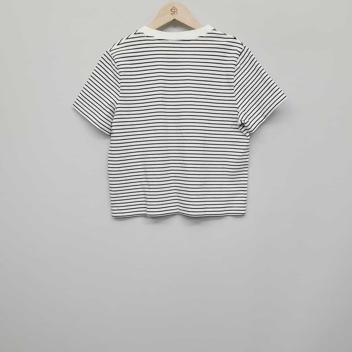 [제목] COS 코스 클린 컷 스트라이프 반팔 티셔츠 (M) 상품이미지5