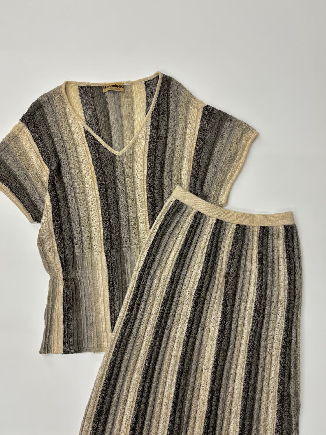 Issey Miyake 이세이미야케 90s 니트 셋업  상품이미지4