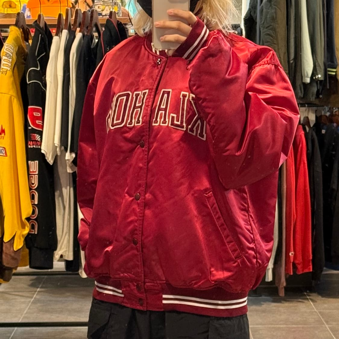 [NO.9]Starter 새틴 바시티 자켓 상품이미지3