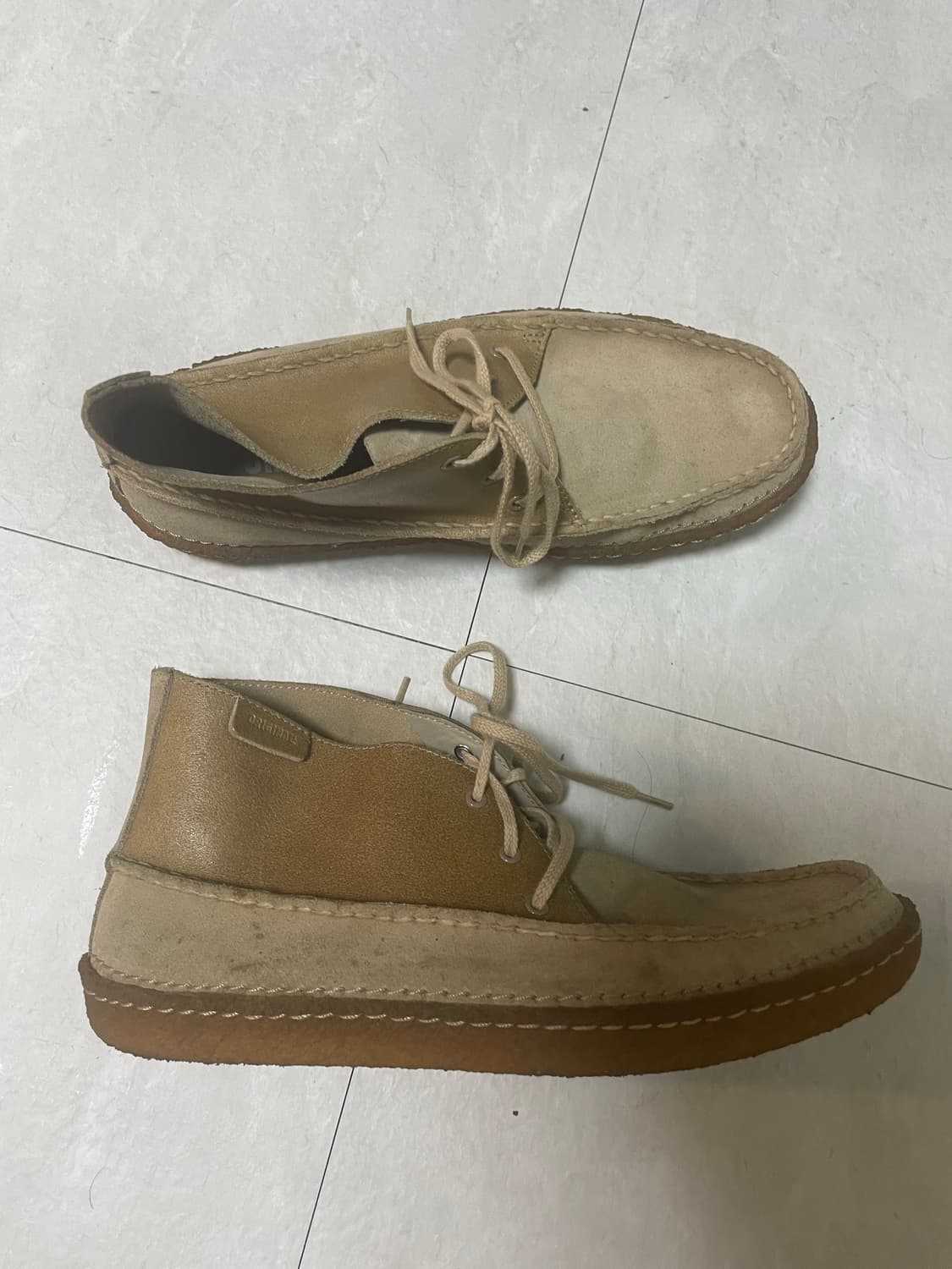 270 클락스 스웨이드 & 레더 데저트부츠 상품이미지3