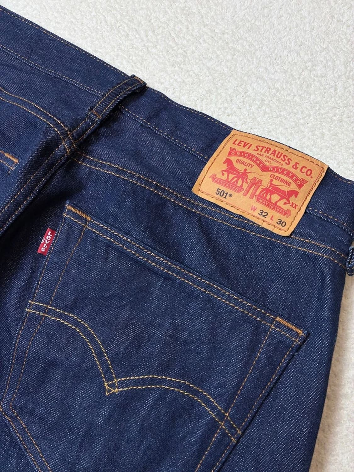 리바이스 501 00's 스트레이트 데님 팬츠 PN6410 상품이미지3